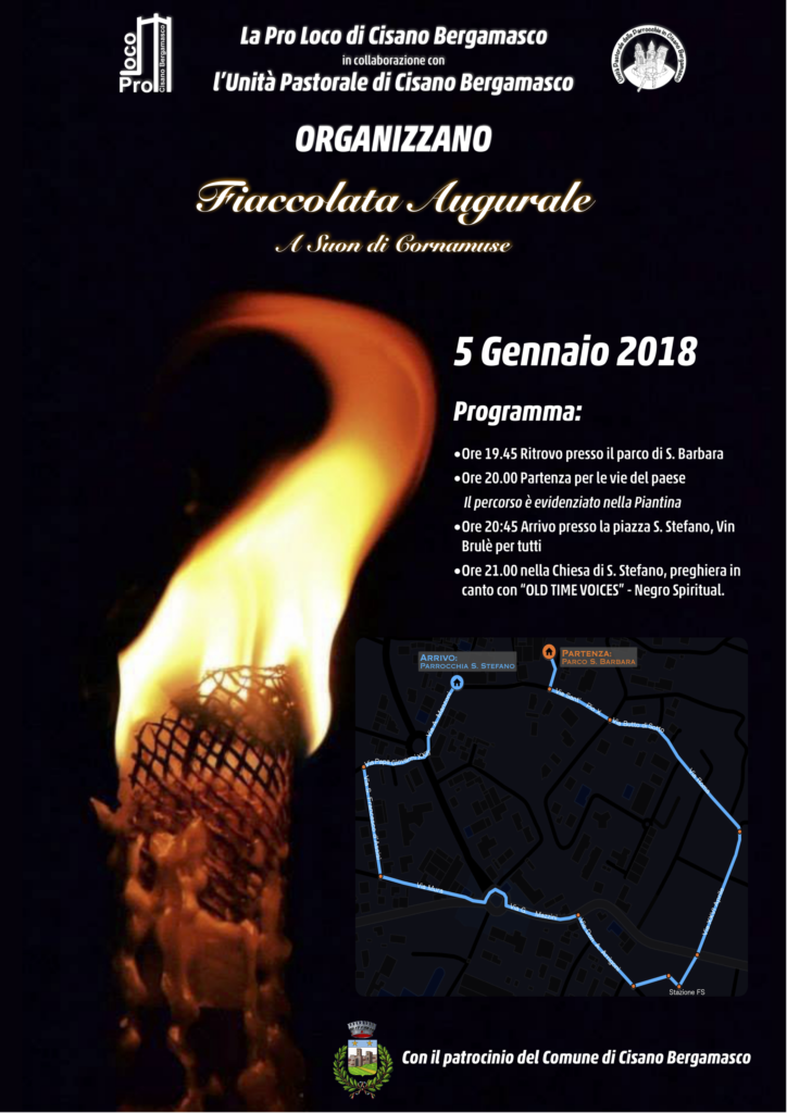 Fiaccolata Augurale 2018