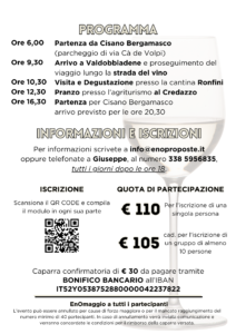 Programma della giornata